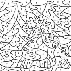 Autre coloriage magique numéroté