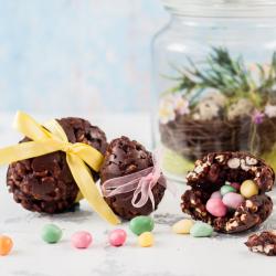 Oeuf de Pâques surprise en chocolat