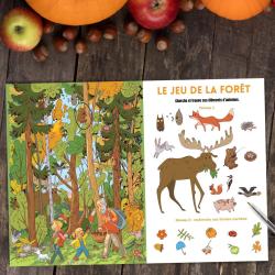 Jeu de chasse aux trésors d'automne à imprimer