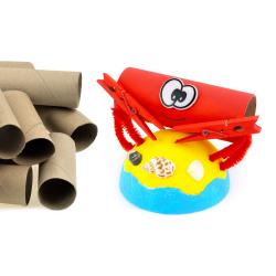 Basile le crabe sur son île