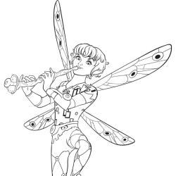 Retrouvez un coloriage de MO et imprimez un dessin gratuitement pour tous les petits amoureux de la série et du film MIA et moi. Page 02