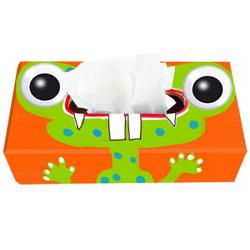 Boite à mouchoirs tête de monstre