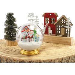 Boule à neige - mini monde de Noël