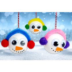 Boules bonhommes de neige