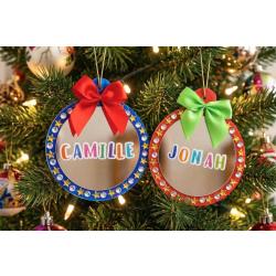 Boules de Noël miroir
