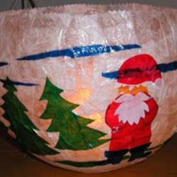 Photophore Noël géant