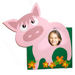 Fabriquer un cadre photo grand cochon