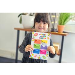 Carte à enveloppes pour la fête des mères