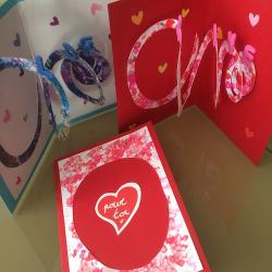 Une idée de carte DIY pour la Saint Valentin ou pour offrir à quelqu'un d'important
