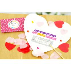 Carte surprise pour la fête des parents