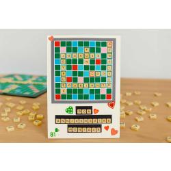 Cartes anniversaire Scrabble