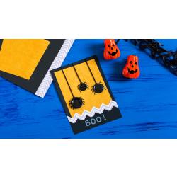 Explications pour réaliser et envoyer une belle carte d'Halloween ! Des cartes virtuelles ou des cartes réalisées avec du papier, de la colle et des ciseaux