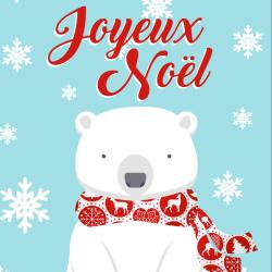 Des cartes de Noël prêtes à imprimer pour souhaiter un joyeux Noël à sa famille et ses amis ! Il suffit d'imprimer les cartes directement sur de la carte forte puis d'y écrire un petit mot d'amour. Un