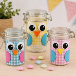 Chouette petit pot à bonbons