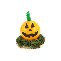 ?Une citrouille lumineuse en plastique | Tuto Halloween | Tête à modeler