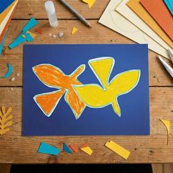 Oiseaux comme ceux de braque