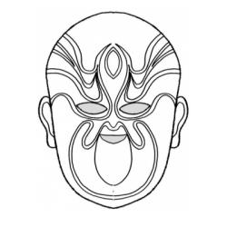 Les coloriages de masques de l'opéra chinois permettent de faire connaissance avec la culture chinoise. Plusieurs coloriages de masques à imprimer et à colorier sont disponibles gratuitement
