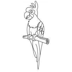 Dessins et coloriages sur les perroquets . Le perroquet est un oiseau souvent très coloré et &nbsp...