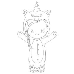 Voici le coloriage carnaval ! Un dessin à imprimer sur le thème du Carnaval et de mardi gras - Page 15