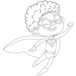 Voici le coloriage carnaval ! Un dessin à imprimer sur le thème du Carnaval et de mardi gras - Page 17