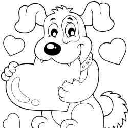 Voici un coloriage loup à imprimer gratuitement. Un dessin de loup à imprimer pour tous les petits amoureux des animaux. Page 2