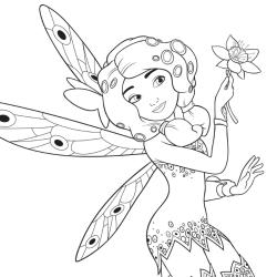 Retrouvez un coloriage de MIA et imprimez un dessin gratuitement pour tous les petits amoureux de ce personnage féérique. Page 08