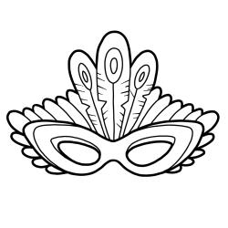 Voici le coloriage carnaval ! Un dessin à imprimer sur le thème du Carnaval et de mardi gras - Page 32