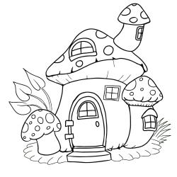 Voici un coloriage d'un champignon à imprimer gratuitement. Un joli dessin à colorier sur le thème de l'automne et de la nature. Modèle 03