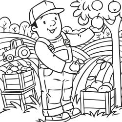 Voici un coloriage de pommier à imprimer gratuitement. Un dessin à imprimer sur le thème de l'automne et de la nature. Modèle 04