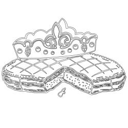 Coloriage sur la fête de la galette des rois. Des coloriages à imprimer sur l'épiphanie, la fête des rois. Vous trouverez tous les coloriages de l'épiphanie : des coloriages sur la galette des rois, d