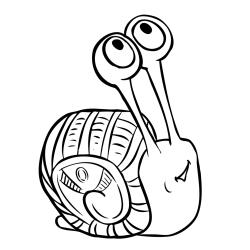 Voici un coloriage d'escargot plein d'humour à imprimer gratuitement. Un dessin d'escargot à imprimer pour tous les amoureux de ces drôles de bêtes.
