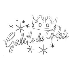 Voici un coloriage de galette des rois. Un dessin à imprimer gratuitement pour tous les petits amoureux de l'épiphanie et du jour des rois. Page 6