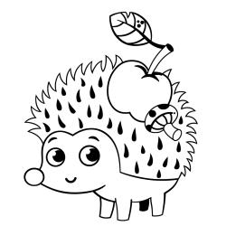 Retrouvez le Coloriage d'un hérisson pour les maternelles et imprimez un dessin aux enfants qui aiment ce petit animal.