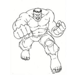 Coloriage Hulk : ce super héro fait partie des Avengers. Retrouvez tous nos dessins à imprimer sur l'incroyable Hulk.