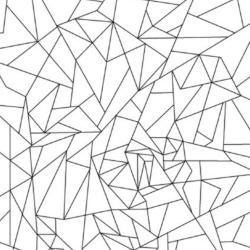 Coloriage magique avec des triangles
