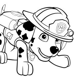 Retrouvez tous nos dessins à imprimer gratuitement avec les héros de la PAT Patrouille - PAW Patrol