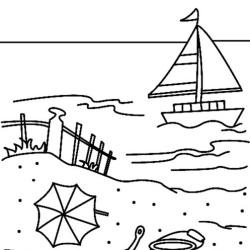 Voici une petite sélection de coloriages sur la plage, une série de coloriages à imprimer et à emporter à la plage pour s'amuser sous le parasol. Ces coloriages sur le thème de la plage sont aussi à i