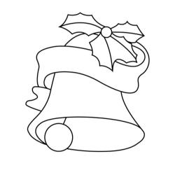 Collection de coloriage de cloches de Noël. Dessins de cloches de Noël à imprimer et à colorier avec des crayons de couleur ou des feutres.