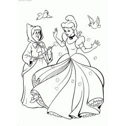 Coloriages des contes de fées