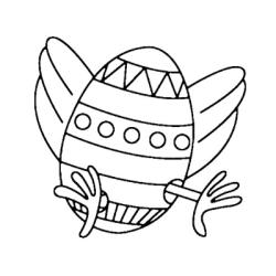 ?Envie d'occuper les enfants ? ✅ Imprimez nos modèles de coloriage oeuf de paques pour un moment créatif et amusant en famille.?