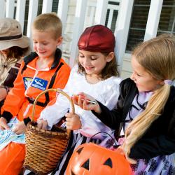 Les enfants adorent la chasse aux bonbons d'halloween et vont vite vous poser une question cruciale ! Qu'est-ce que je diiiis ? Et bien oui, le déguisement ne suffira pas et il vous faudra une phrase 