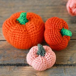 ?Une citrouille en crochet | Tuto Halloween | Tête à modeler