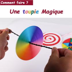 Le tutoriel expliqué pas à pas pour réaliser facilement une toupie à corde