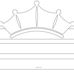 Une couronne des rois à imprimer gratuitement et à colorier pour l'Épiphanie
