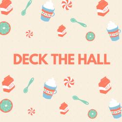 Deck the hall  Paroles de la chanson pour carnet de chants. Chanson "Deck the Hall" pour chanter en anglais avec les enfants. Paroles avec version pour carnet de chants. Une chanson traditionnellement