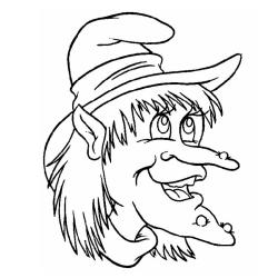 coloriage sorcière : retrouvez notre sélection de dessins à imprimer gratuitement sur le thème des sorcières d'Halloween. Des sorcières avec des nez crochus, des verrues, des longs cheveux noirs qui s