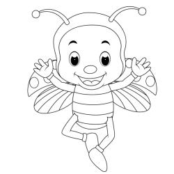 Dessin coccinelle : un coloriage de coccinelle à proposer aux enfants qui aiment ces petits insectes - Page 9