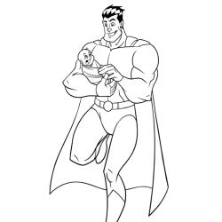 Voici un dessin de Fête des pères trop mignon pour faire plaisir à papa. Imprimez votre coloriage gratuitement. Page 04