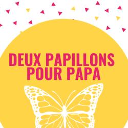 Deux papillons pour papa est un poème plein d’amour et d’attention que votre enfant pourra réciter le jour de la fête des pères ou à chaque occasion qu’il aura de lui faire plaisir. Imprimez ce joli p