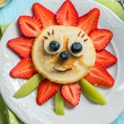 Recette pancakes fleurs